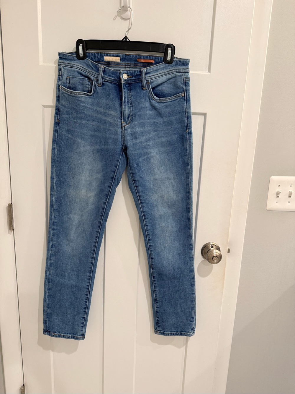 Pilcro Light Blue Denim Boyfriend Jeans